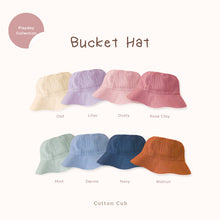 Load image into Gallery viewer, Cotton Cub Organic Muslin Bucket Hat
