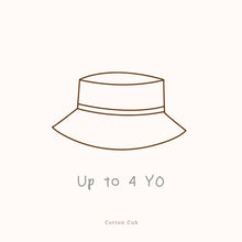 Load image into Gallery viewer, Cotton Cub Organic Muslin Bucket Hat