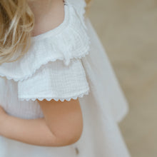 Load image into Gallery viewer, Cotton Cub Organic Muslin Emira Dress & Bloomer Set