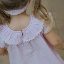 Load image into Gallery viewer, Cotton Cub Organic Muslin Emira Dress & Bloomer Set
