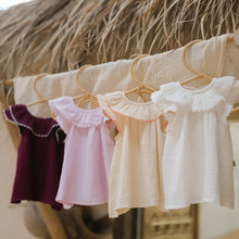 Load image into Gallery viewer, Cotton Cub Organic Muslin Emira Dress & Bloomer Set