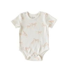 Load image into Gallery viewer, Pehr Organic Short Sleeve Shoulder Snap One-Piece