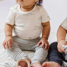 Load image into Gallery viewer, Pehr Organic Short Sleeve Shoulder Snap One-Piece