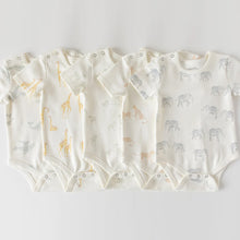 Load image into Gallery viewer, Pehr Organic Short Sleeve Shoulder Snap One-Piece