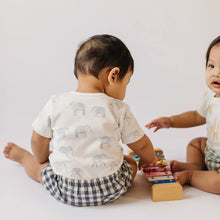 Load image into Gallery viewer, Pehr Organic Short Sleeve Shoulder Snap One-Piece