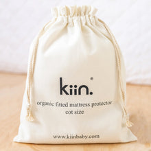 Load image into Gallery viewer, Kiin Organic Fitted Mattress Protector