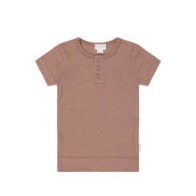 Load image into Gallery viewer, Jamie Kay Organic Cotton Modal Henley Tee