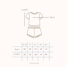 Load image into Gallery viewer, Cotton Cub Organic Playday Set - Girl