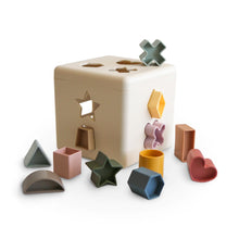 Load image into Gallery viewer, Mushie Shape Sorting Box