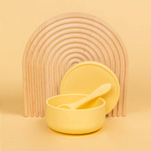Load image into Gallery viewer, Kiin Silicone Suction Bowl with Lid + Spoon Set