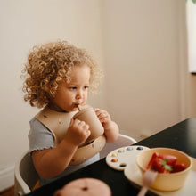 Load image into Gallery viewer, Mushie Silicone Training Cup + Straw