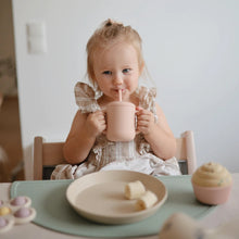 Load image into Gallery viewer, Mushie Silicone Training Cup + Straw