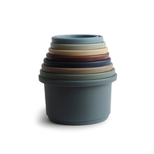 Load image into Gallery viewer, Mushie Stacking Cups Toy