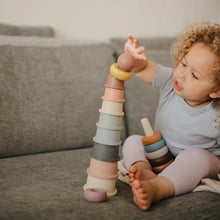 Load image into Gallery viewer, Mushie Stacking Cups Toy