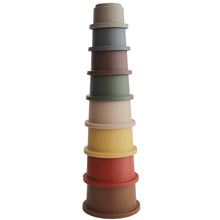 Load image into Gallery viewer, Mushie Stacking Cups Toy