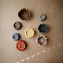Load image into Gallery viewer, Mushie Stacking Cups Toy