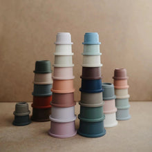 Load image into Gallery viewer, Mushie Stacking Cups Toy