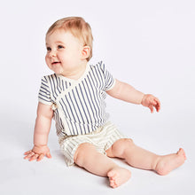 Load image into Gallery viewer, Pehr Organic Short Sleeve Kimono One-Piece