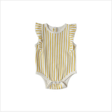 Load image into Gallery viewer, Pehr Organic Sleeveless Ruffle One-Piece