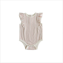 Load image into Gallery viewer, Pehr Organic Sleeveless Ruffle One-Piece