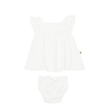 Load image into Gallery viewer, Cotton Cub Organic Muslin Emira Dress & Bloomer Set