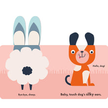 Load image into Gallery viewer, Baby Touch Cloth Book - Ears & Tails