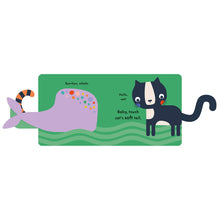Load image into Gallery viewer, Baby Touch Cloth Book - Ears & Tails