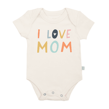 Load image into Gallery viewer, Finn + Emma Organic Bodysuit & Tee (Love Mom & Love Dad)