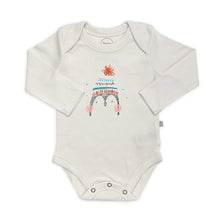 Load image into Gallery viewer, Finn + Emma Organic Long Sleeve Bodysuit (Holiday Collection)