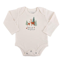 Load image into Gallery viewer, Finn + Emma Organic Long Sleeve Bodysuit (Holiday Collection)