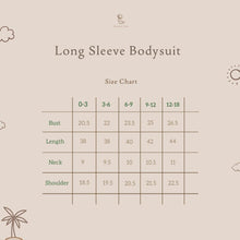 Load image into Gallery viewer, Cotton Cub Organic Long Sleeve Bodysuit