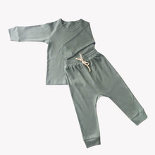 Load image into Gallery viewer, Cotton Cub Organic Long Tee & Pants Set