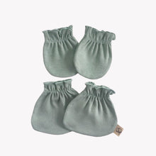 Load image into Gallery viewer, Cotton Cub Organic Mitten & Bootie Set
