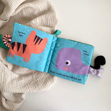 Load image into Gallery viewer, Baby Touch Cloth Book - Ears & Tails