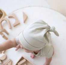 Load image into Gallery viewer, Cotton Cub Organic Knot Beanie