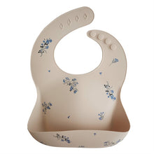 Load image into Gallery viewer, Mushie Silicone Feeding Bib