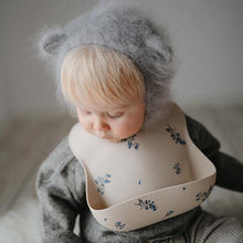 Load image into Gallery viewer, Mushie Silicone Feeding Bib