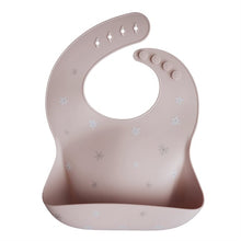 Load image into Gallery viewer, Mushie Silicone Feeding Bib