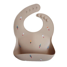 Load image into Gallery viewer, Mushie Silicone Feeding Bib
