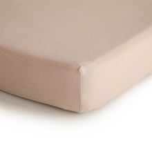 Load image into Gallery viewer, Mushie Extra Soft Muslin Crib Sheet