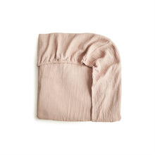 Load image into Gallery viewer, Mushie Extra Soft Muslin Crib Sheet