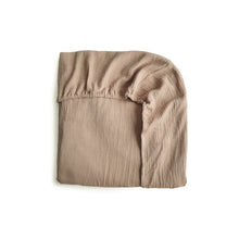 Load image into Gallery viewer, Mushie Extra Soft Muslin Crib Sheet