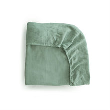 Load image into Gallery viewer, Mushie Extra Soft Muslin Crib Sheet