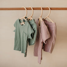 Load image into Gallery viewer, Cotton Cub Organic Pocket Tee & Shorts Set
