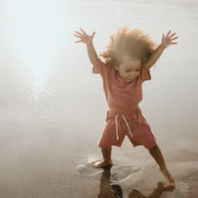 Load image into Gallery viewer, Cotton Cub Organic Pocket Tee & Shorts Set