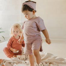 Load image into Gallery viewer, Cotton Cub Organic Pocket Tee & Shorts Set