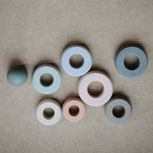 Load image into Gallery viewer, Mushie Stacking Rings Toy