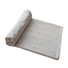 Load image into Gallery viewer, Mushie Organic Muslin Swaddle