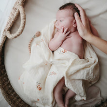 Load image into Gallery viewer, Mushie Organic Muslin Swaddle