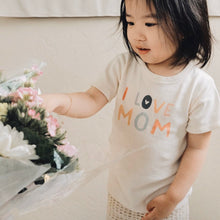 Load image into Gallery viewer, Finn + Emma Organic Bodysuit & Tee (Love Mom & Love Dad)